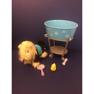 American Girl Terrier Dog Grooming‎ Set